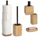 Bamboo Toilet brush with container, bamboo, ZELLER Bamboo Toilet brush with container, bamboo, ZELLER