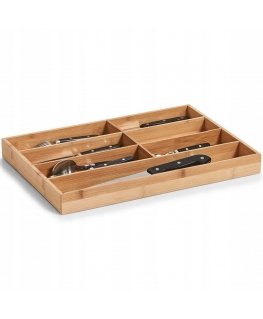 Cutlery container, drawer filling - 7 compartments, 31 x 44 x 4 cm, ZELLER