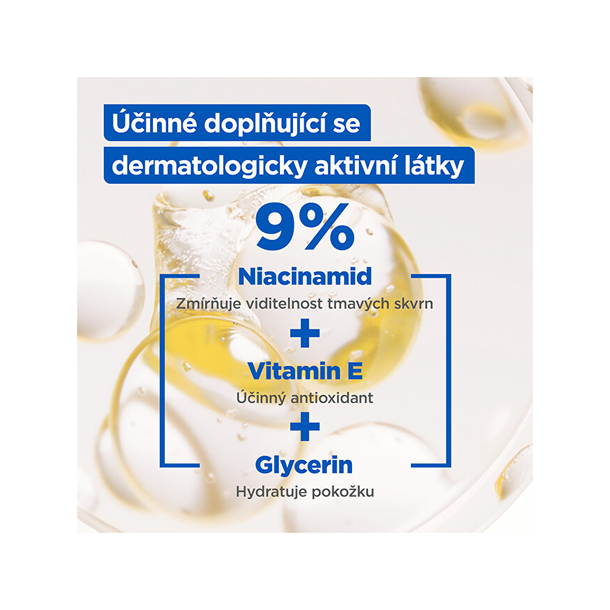 Mixa Niacinamide Kirkas suojaava ja tummia pilkkuja korjaava kasvovoide auringolta – 2