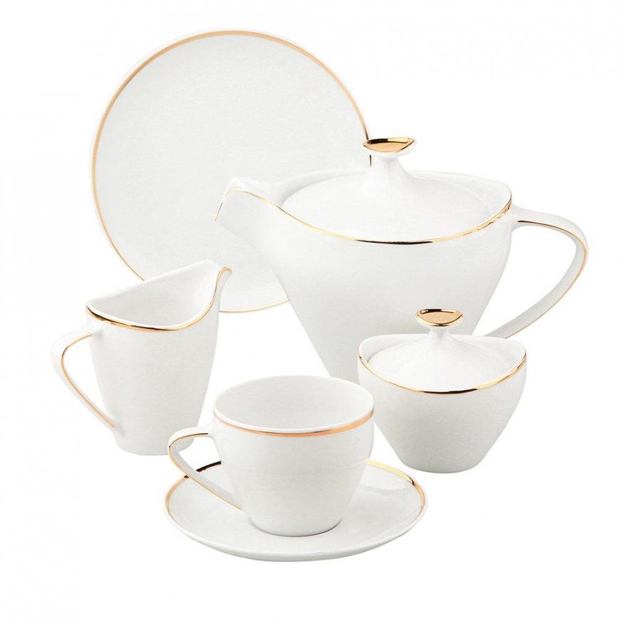 COFFEE SERVICE MARIAPAULA MODERNA GOLD