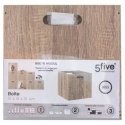 5five Simply Smart Natural wood color storage box, 31 x 31 cm. 5five Simply Smart Natural wood color storage box, 31 x 31 cm.