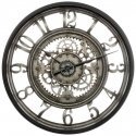 Atmosphera MECA wall clock loft style, Ø 51 cm, gray Atmosphera MECA wall clock loft style, Ø 51 cm, gray