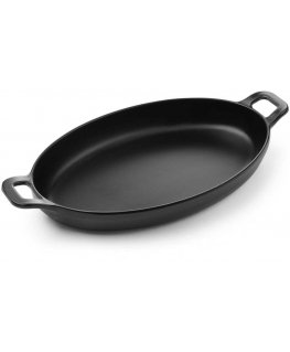 Hendi Oval melamine serving plate Little Chef Mini, 263x140mm