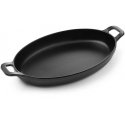 Hendi Oval melamine serving plate Little Chef Mini, 263x140mm
