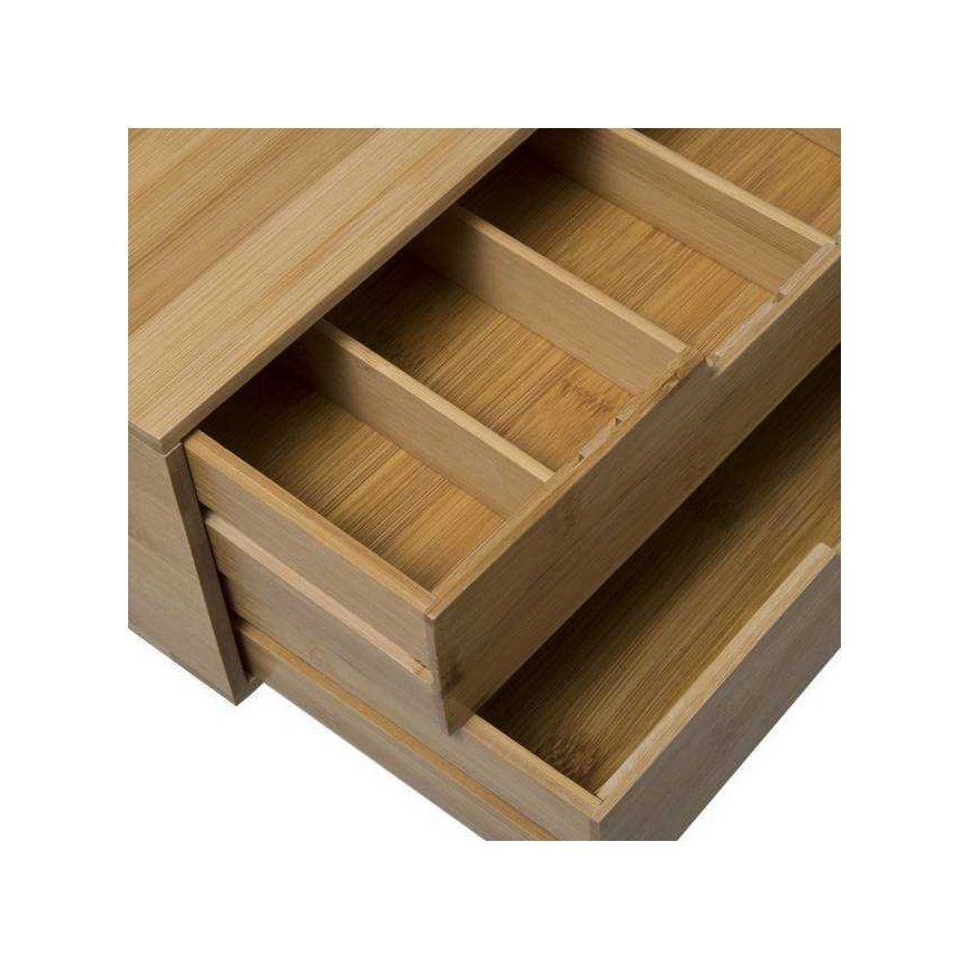 Other Coffee capsule container, bamboo, 2 drawers – 4
