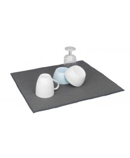 MIKO drying mat, 47 x 40 cm, gray, WENKO