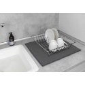 MIKO drying mat, 47 x 40 cm, gray, WENKO MIKO drying mat, 47 x 40 cm, gray, WENKO