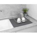 MIKO drying mat, 47 x 40 cm, gray, WENKO MIKO drying mat, 47 x 40 cm, gray, WENKO