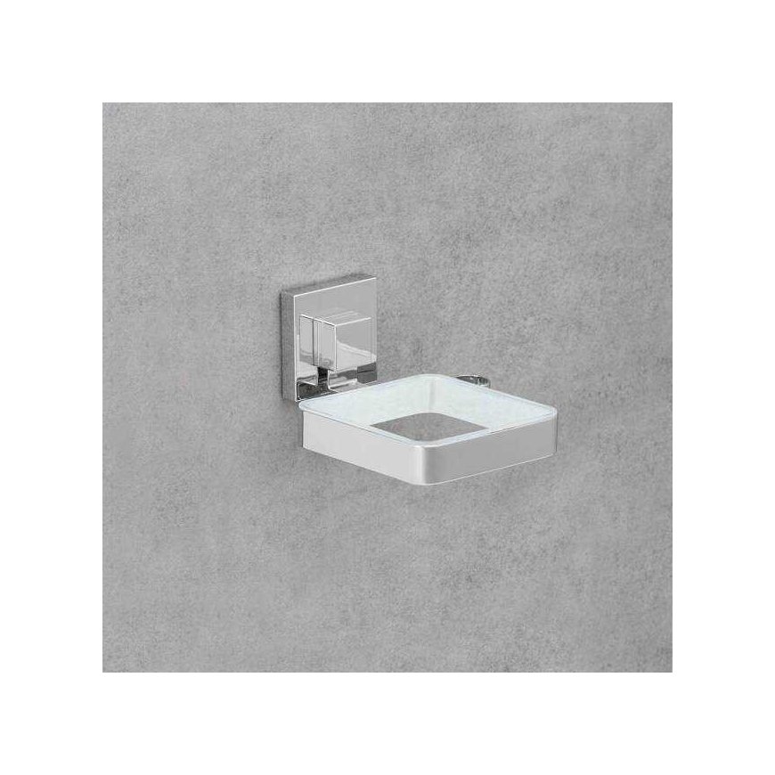 Plaukų džiovintuvas holder QUADRO, Vacuum-Loc, stainless steel, WENKO – 4