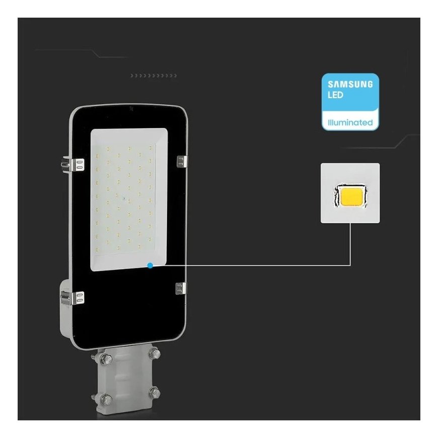 V-TAC SAMSUNG CHIP LED tänavavalgusti 30W VT-30ST 4000K 3000lm 5-aastane garantii – 2