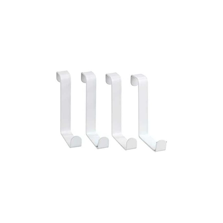 White door hanger, 4 pieces, matte, WENKO