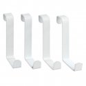 Baltas door hanger, 4 pieces, matte, WENKO Baltas door hanger, 4 pieces, matte, WENKO