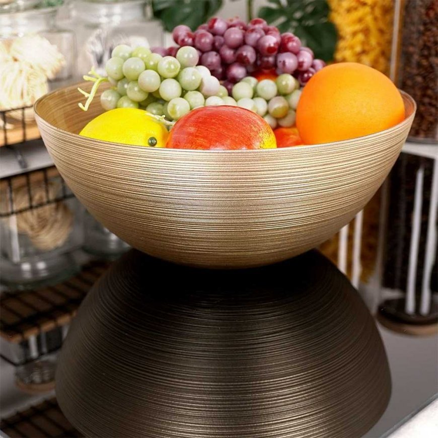 Mondex Apvali stiklinė salotinė 28 cm, 3,6L – 5