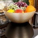 Mondex Round glass salad bowl 28 cm, 3.6L Mondex Round glass salad bowl 28 cm, 3.6L