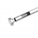 Telescopic shower bar LUZ, Ø 2.8 cm, 110-185 cm, chrome, WENKO