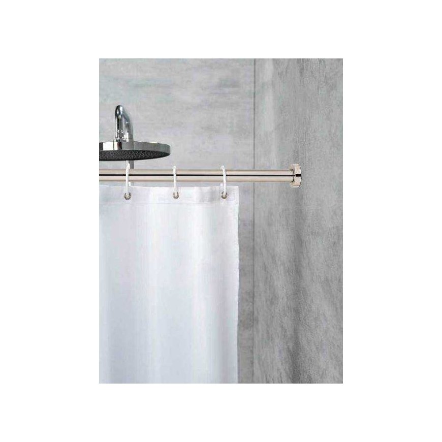 Telescopic shower bar LUZ, Ø 2.8 cm, 110-185 cm, chrome, WENKO – 3