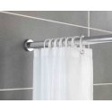 Telescopic shower bar LUZ, Ø 2.8 cm, 110-185 cm, chrome, WENKO
