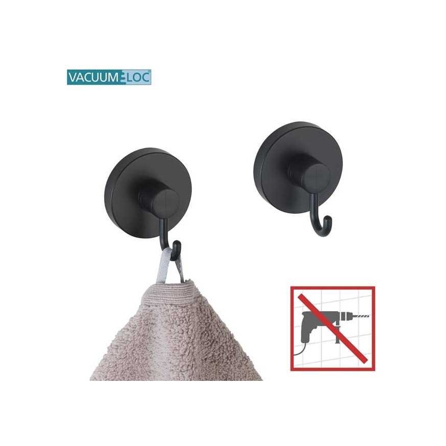 Vacuum-Loc pyyhekuivain, 2 kpl, musta, WENKO – 4
