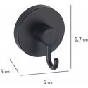 Vacuum-Loc rankšluosčių kabykla, 2 vnt., juoda, WENKO Vacuum-Loc rankšluosčių kabykla, 2 vnt., juoda, WENKO