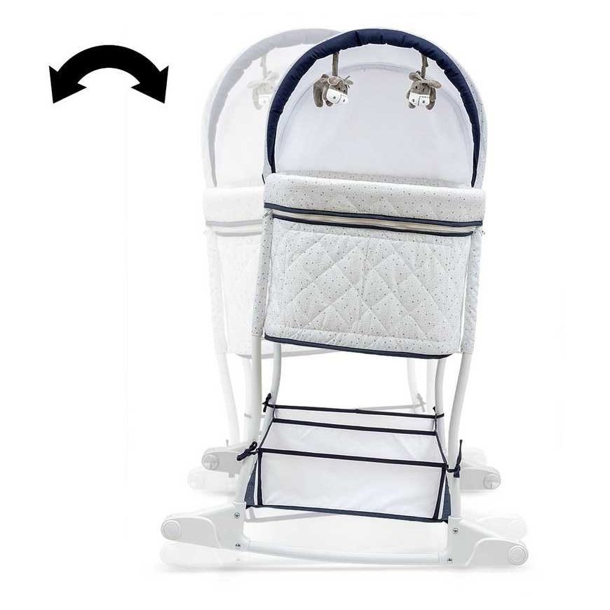 Moderni ir daugiafunkcinė Dream On 2in1 lovytė nuo Milly Mally – 5