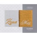 Towel Eurofirany RE/SET/HUSBAND WIFE 2/50 SILVER+MUSZ Towel Eurofirany RE/SET/HUSBAND WIFE 2/50 SILVER+MUSZ