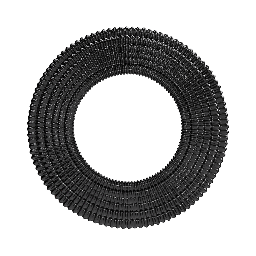 CELLFAST Suction and discharge hose for PUMPS 38mm x 16mb Black BASSE-FLEX STOVAM