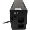 AVIZIO AP-BK650 nepertraukiamo maitinimo resursai (UPS) „Line-Interactive“ 0,65 kVA 360 W AVIZIO AP-BK650 nepertraukiamo maitinimo resursai (UPS) „Line-Interactive“ 0,65 kVA 360 W