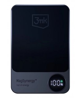 3MK MagSynergy Litium polymeeri (LiPo) 5000 mAh Langaton lataaminen musta