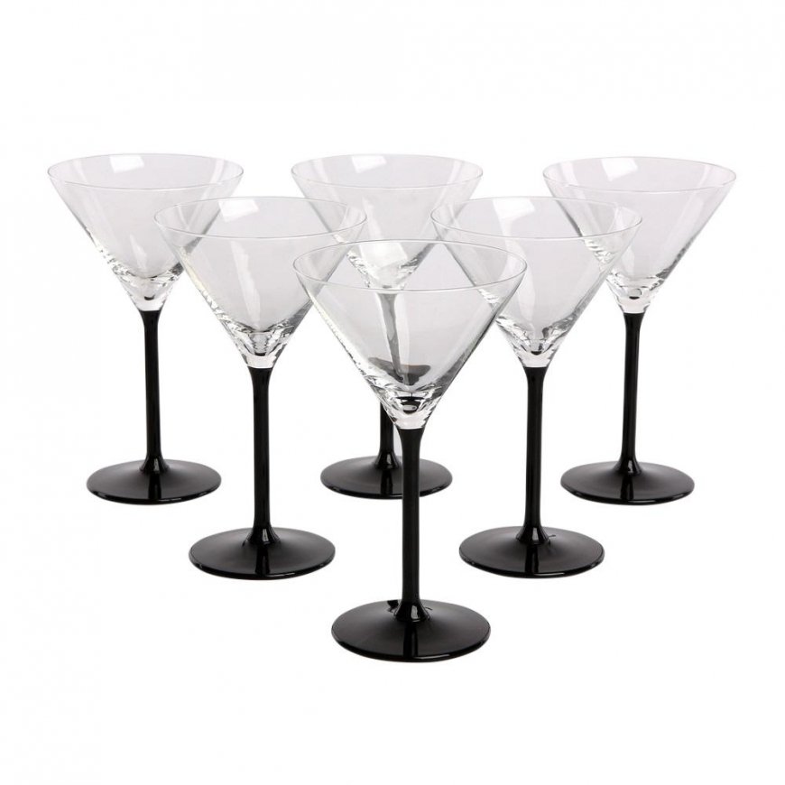 Lumarko ONYX MARTINI GLASSES 6 PCS 260ML