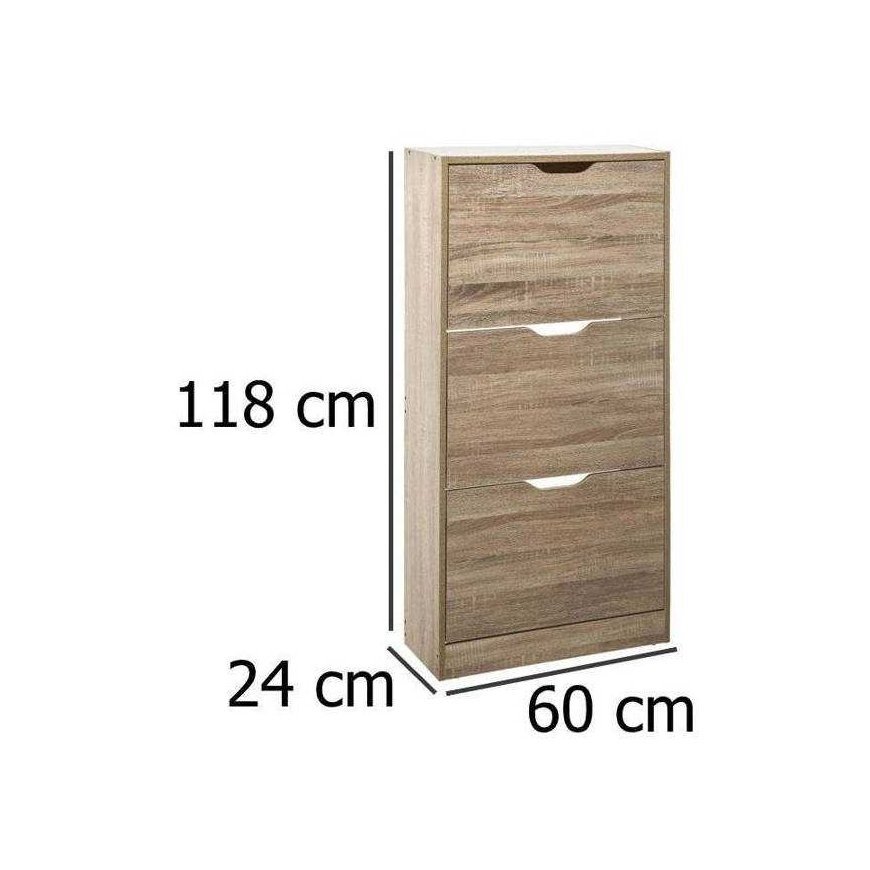 5five Simply Smart -kenkäteline 5five Natural Wood (115 x 60 x 24 cm) – 5