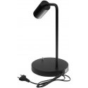 Table lamp Maclean GU10, spot, round, GU10, with switch, black, MCE370 B Table lamp Maclean GU10, spot, round, GU10, with switch, black, MCE370 B