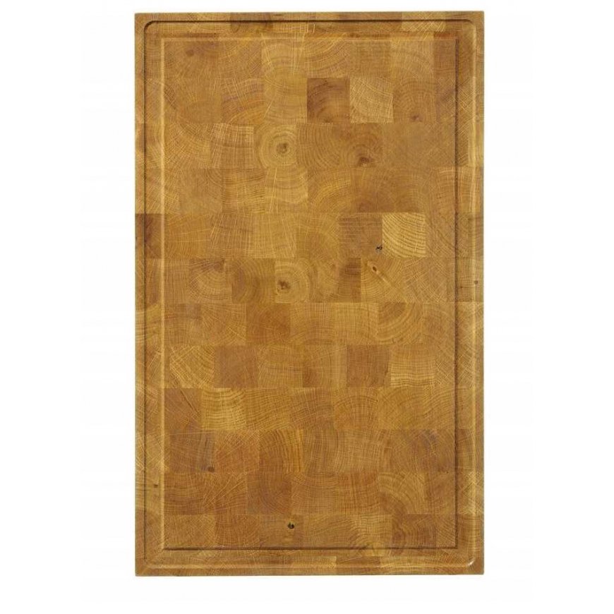 Hendi Double-layer oak serving board, 32.5x26.5cm – 3