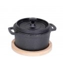 Excellent Houseware Serving pot cast iron 11 cm, 240 ml 2 pcs. Excellent Houseware Serving pot cast iron 11 cm, 240 ml 2 pcs.