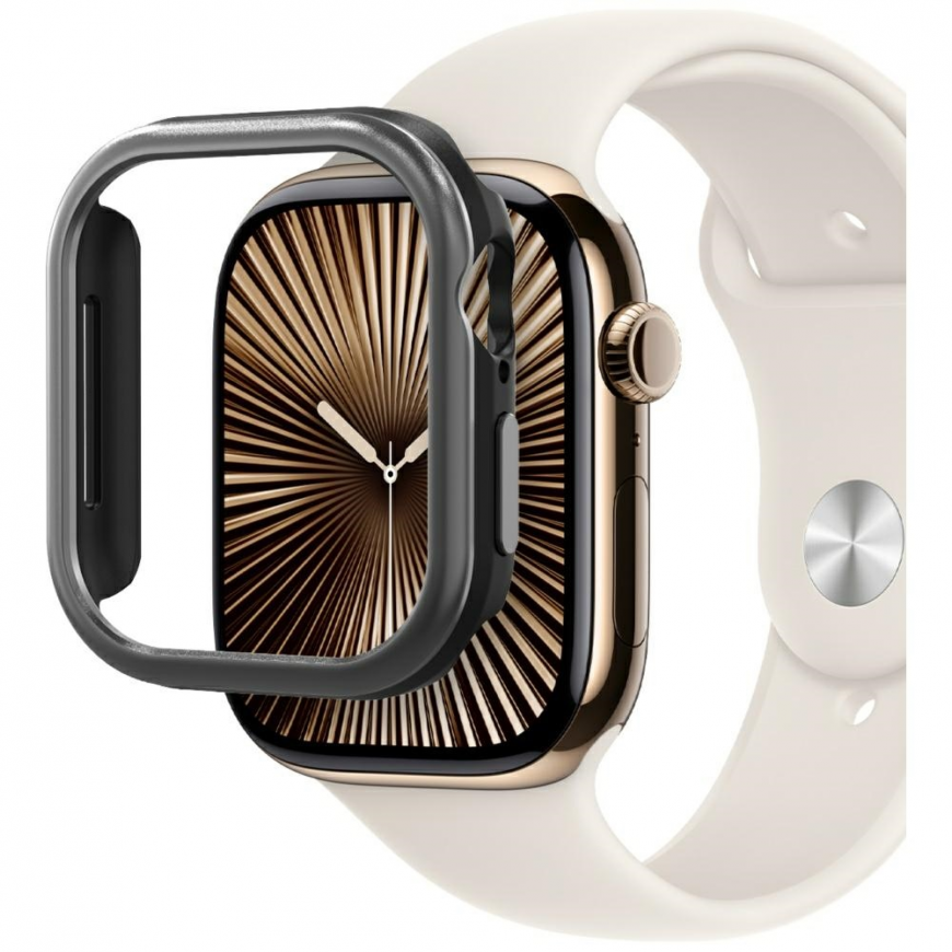 Araree Amy case for Apple Watch 10 42mm gun metal – 2