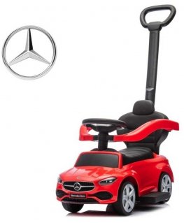 Milly Mally Važiuoklė su rączką MERCEDES C-Class Raudona