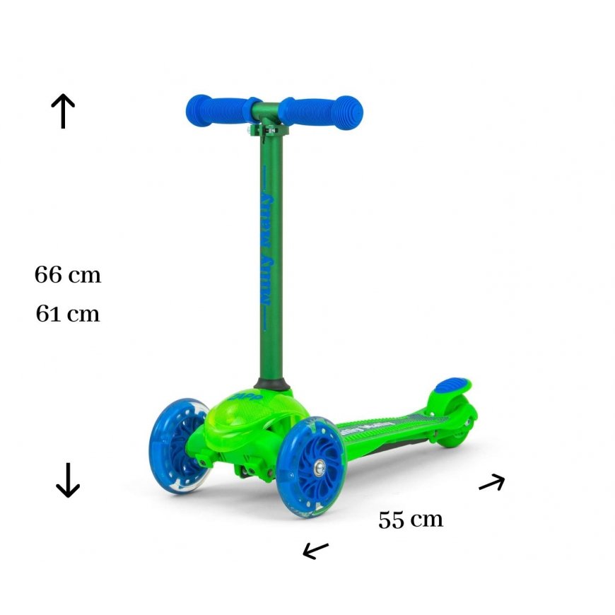 Milly Mally Scooter Zapp, green (2214) – 3