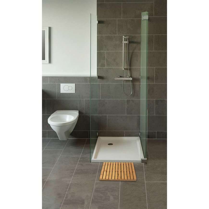 Bath mat, Bamboo bamboo base, 50 x 50 cm, WENKO – 3