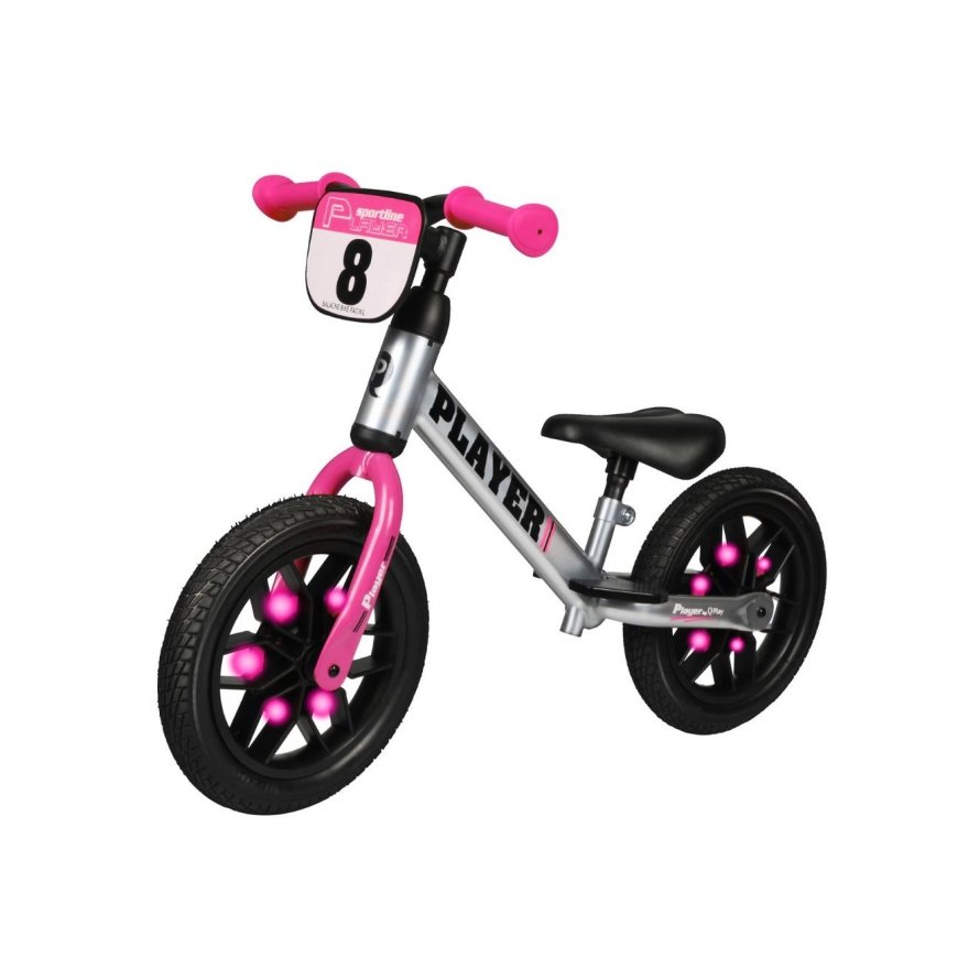 Qplay Bike runs Pink Player