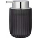 Liquid soap dispenser AGROPOLI, gray, WENKO Liquid soap dispenser AGROPOLI, gray, WENKO