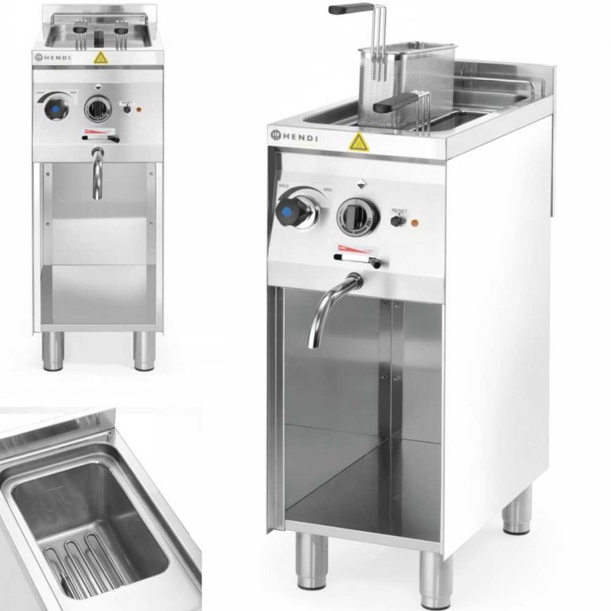 Hendi Pasta and Dumpling Maker, 2 Baskets, 10 L, 3500 W
