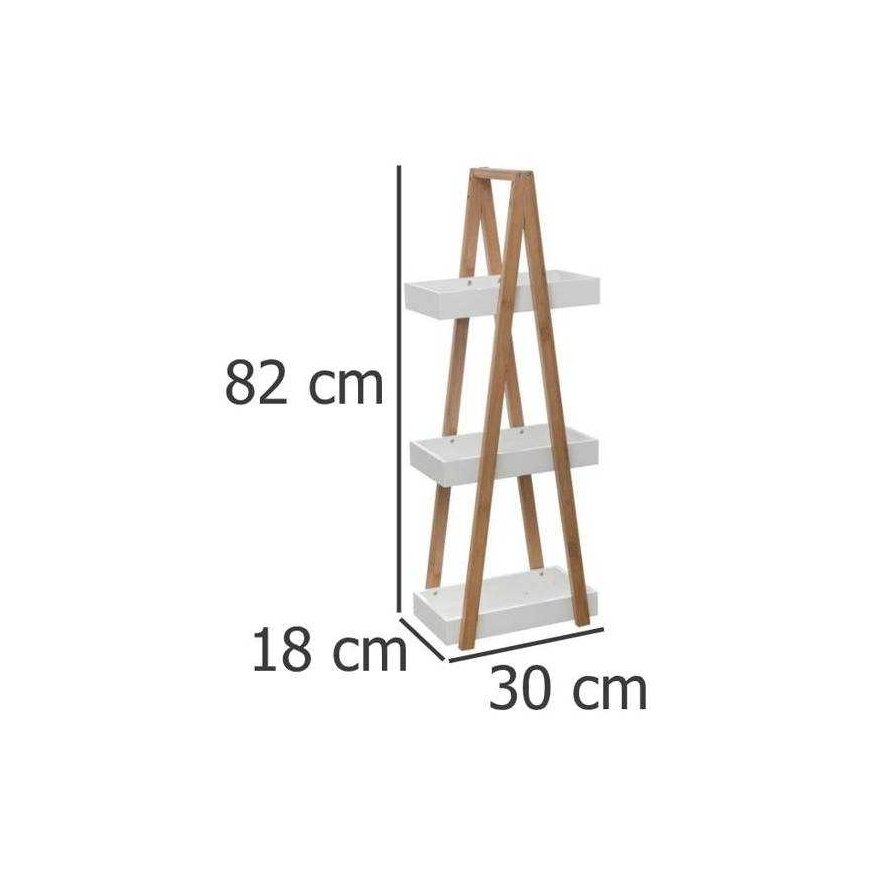 Bamboo Bathroom Shelf 3 Tier Bamboo, Bathroom Rack – 3