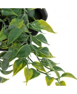 Atmosphera Artificial hanging plant in cement pot AYAME, 14 cm