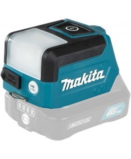 Makita ML107 Akumuliatorinis prožektorius 12V MAX 200lm, USBx1, Be akumuliatorių ir kroviklio!