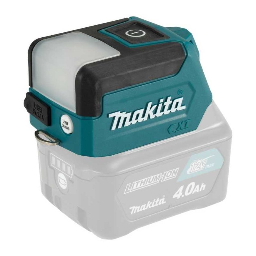 Makita ML107 Akumuliatorinis prožektorius 12V MAX 200lm, USBx1, Be akumuliatorių ir kroviklio! – 3