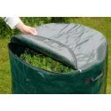 Maximex Zipper Garden bag with zipper, polyester bag with lid and 2 handles - 275 l