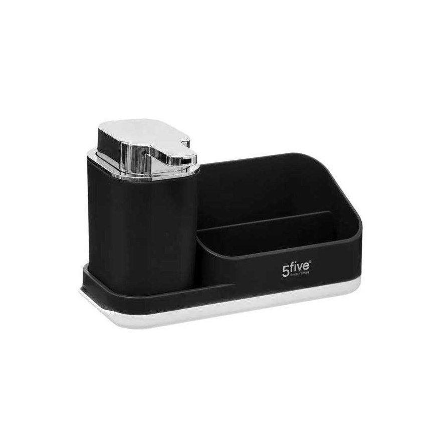 5five Simply Smart Dishwashing nesteannostelija kahvalla, musta – 4