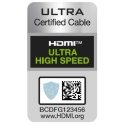 Kabelis HDMI Conotech NS-015 8K ver. 2,1 - 1,5 m Kabelis HDMI Conotech NS-015 8K ver. 2,1 - 1,5 m