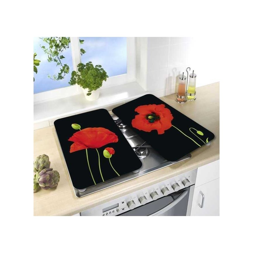 Maximex PIECES Glass protective plates for MAKI stove - 2 pcs. – 3