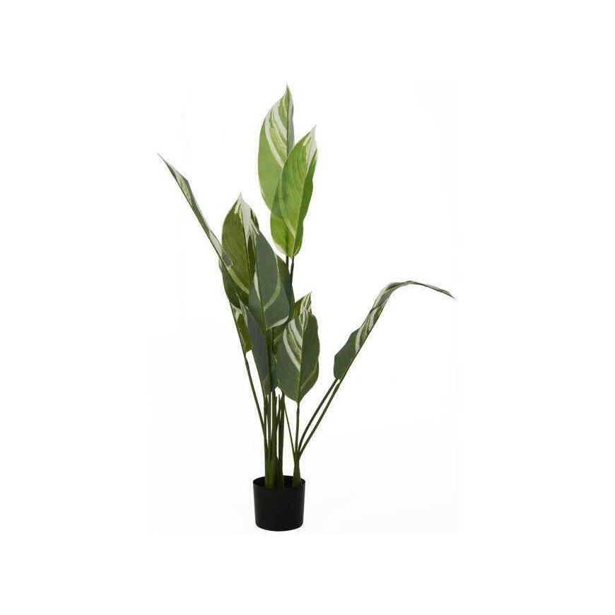 Home Styling Collection Artificial plant with large leaves, 118 cm