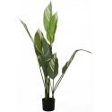 Home Styling Collection Artificial plant with large leaves, 118 cm Home Styling Collection Artificial plant with large leaves, 118 cm